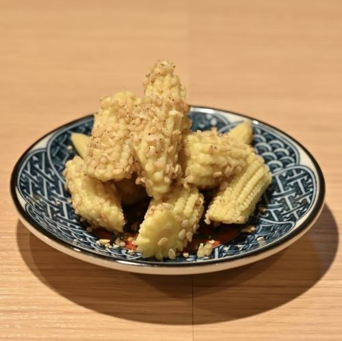 嫩玉米拌饭