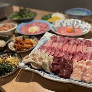 【飲み放題付】人気メニュー食べ尽くし・おお乃コース7000円(税込)