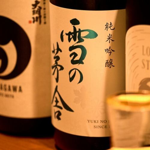 【和食に合うお酒をご用意】日本酒と焼酎