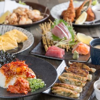 【90分飲み放題付き】とりあえず◆団体飲み放題コース<全6品>5000円(税込)