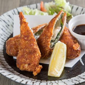 豚肉大葉チーズフライ