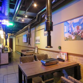 [Table seating] 1 table for up to 6 people [Takadanobaba, Waseda, Nishi-Waseda, private room, private room, banquet, Korean food, izakaya, all-you-can-eat, all-you-can-drink, all-you-can-eat, samgyeopsal, yakiniku]