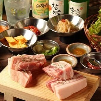 [Reasonable A course] Choose your favorite jjigae★Total of 8 dishes for 1,958 yen★