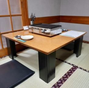 This is a tatami room seat that can accommodate two people.