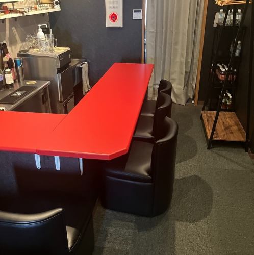 舒适的吧台座位