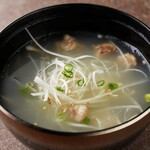 ネギたんスープ