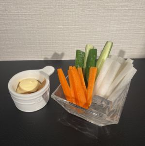 3種の野菜スティック