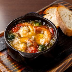 海老アヒージョ