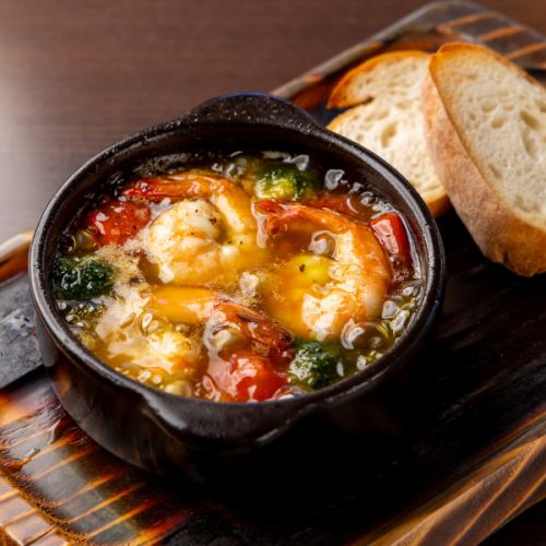 海老アヒージョ