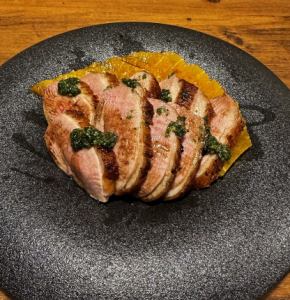 鴨ロースステーキ