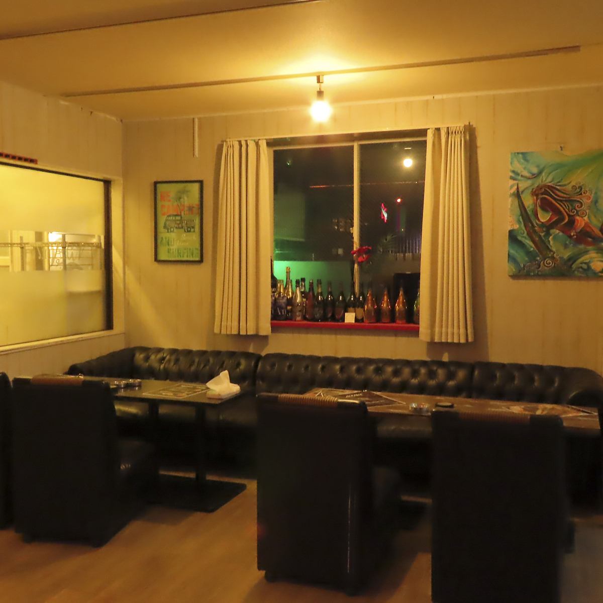 落ち着いた雰囲気の店内でごゆっくりをお楽しみください。