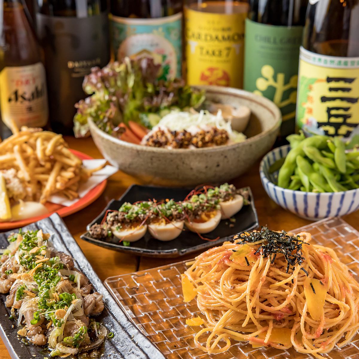 当店ならではの創作料理の数々をご堪能下さい！各種宴会も承ります◎