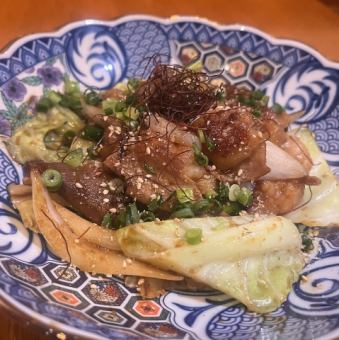 津山ホルモン炒め