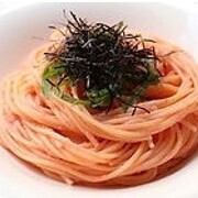 明太クリームパスタ