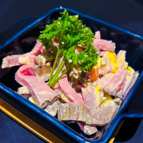 ローストビーフのタルタルがけ