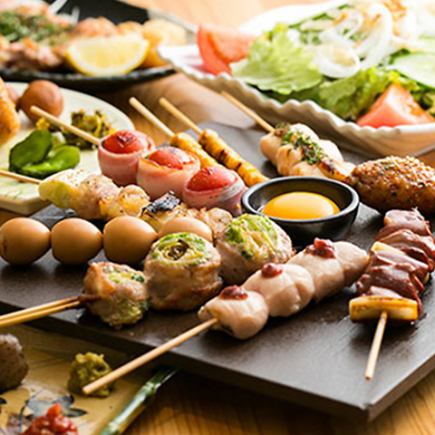 【봄의 벚꽃 연회】【이로리야를 먹는 코스】 일품 요리 전 8품 3H 음료 무제한 4000엔