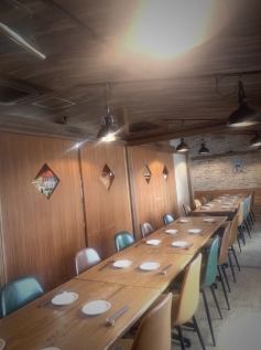 If you would like a semi-private room for 22 people or more, please contact us! *Reservations can only be made for courses of 5,000 yen or more.