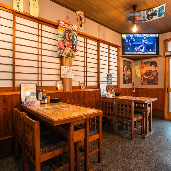 『居酒屋ちょこっと元加治店』は、入間店と併せてご利用下さい！アサヒスーパードライ327円（税込）をはじめ元加治店限定焼肉メニューもございます！昼間など、少人数での貸切や宴会予約も可能です！お気軽にご相談下さい。また、プレミアム焼酎や全国各地の地酒が約20種類と、お酒好きにも嬉しいラインナップをご用意◎