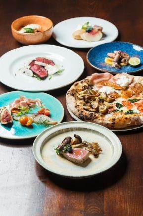 【お料理のみ】旬の厳選食材を使ったシェフのお任せディナーコース