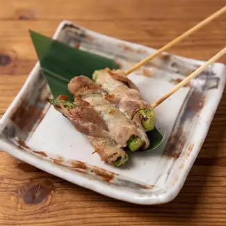 アスパラ肉巻き串