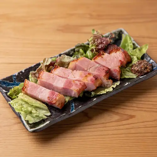 厚切りベーコンステーキ
