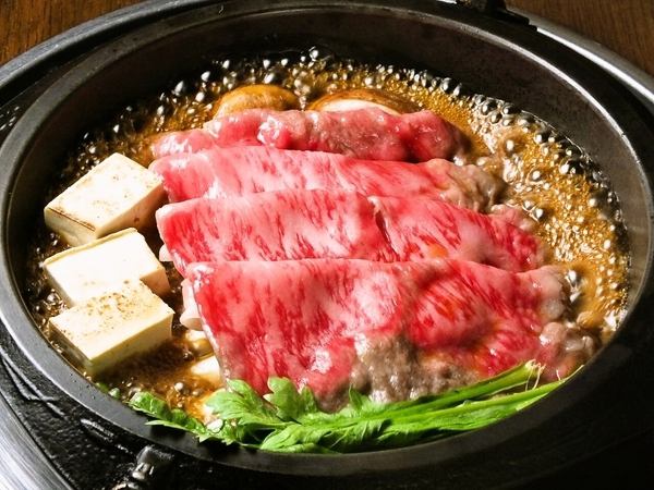 ◆A long-established store that stands out among Daimyo.“Sukiyaki, Shabu-shabu, Steak” are all authentic!