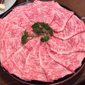 Nakamura beef shabu-shabu, Japanese black beef from Saga Prefecture