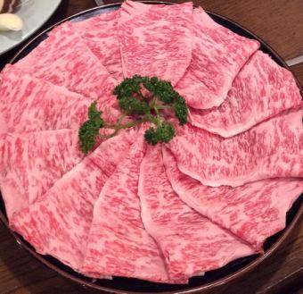 Nakamura beef shabu-shabu, Japanese black beef from Saga Prefecture