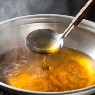秘伝の自家製出汁