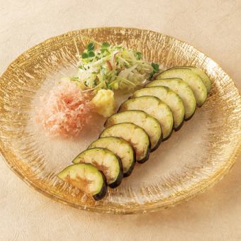 水茄子のお刺身