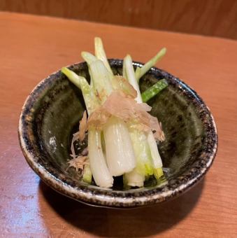 島らっきょうの塩漬け