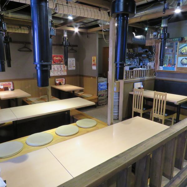 The spacious table seats are perfect for girls-only gatherings, dating and spending time with colleagues.We will ask you anything about seasoning and adjusting spiciness! Please spend a fun time here at "Gorokujima".Children are welcome! Please use it for family gatherings!