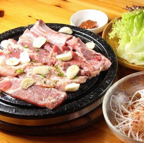 Yangnyeom pork rib set (for one person)