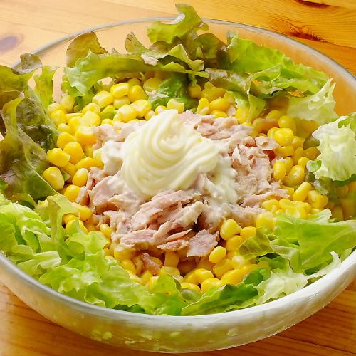 Corn and tuna salad