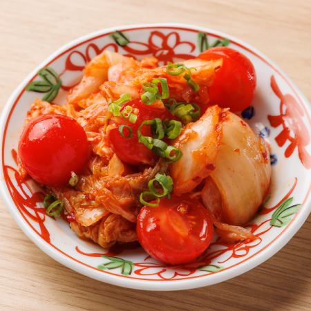 Homemade tomato kimchi