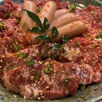 【お得★】国産牛を含め内容10品とあれこれ食べれて満腹のコースです！！