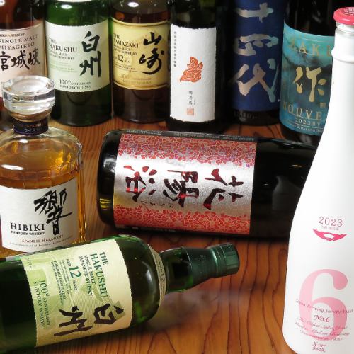 日本酒20種常時揃えてます