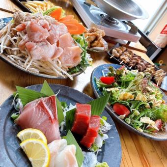 【年末聚會推薦◎】包含大地暖心雞肉火鍋的套餐【含3小時暢飲】