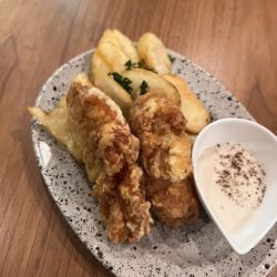 やわらかむねチキン&チップス