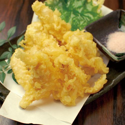 Sea squirt tempura