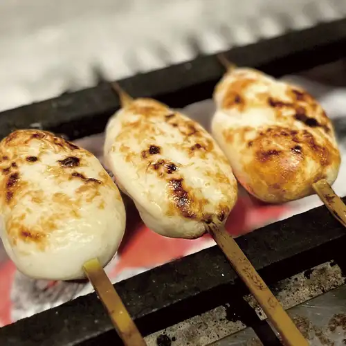 Homemade, freshly baked sasakama (fish cake)