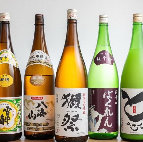 日本酒・地酒も豊富◎