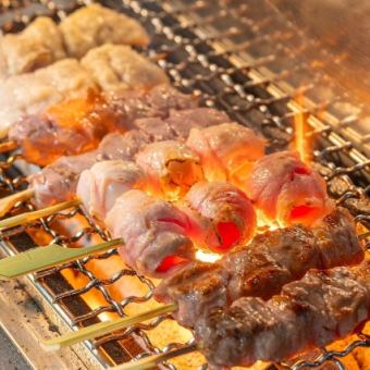 【2時間飲み放題付】《ちょいコース》人気のアミタン・トロレバー・せせり・鶏皮など全8品！