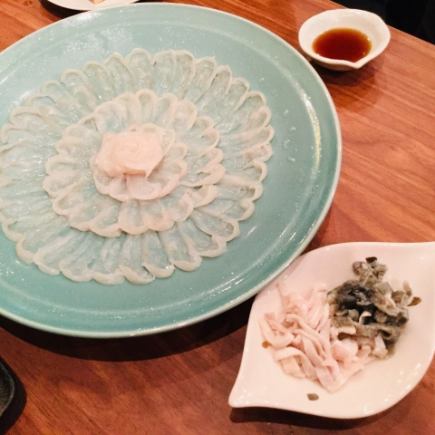 Year-end party/New Year's party [Fugu course] Enjoy fugu to your heart's content! 2.5 hours of all-you-can-drink included for 20,000 yen