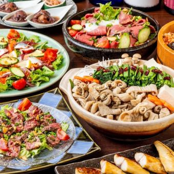 【年末派对/新年派对】推荐香格里拉套餐 6,600日元,8道菜(含2.5小时畅饮)