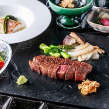 《ランチ》【みゆき】旬魚鉄板焼きと国産牛を贅沢に堪能できるコース　6300円(税込)