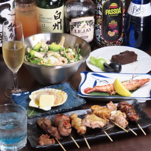 【2.5時間飲み放題付き】女子会・ママ会コース 3500円(税込)