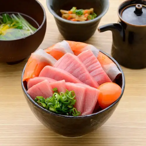 연어 참치 덮밥
