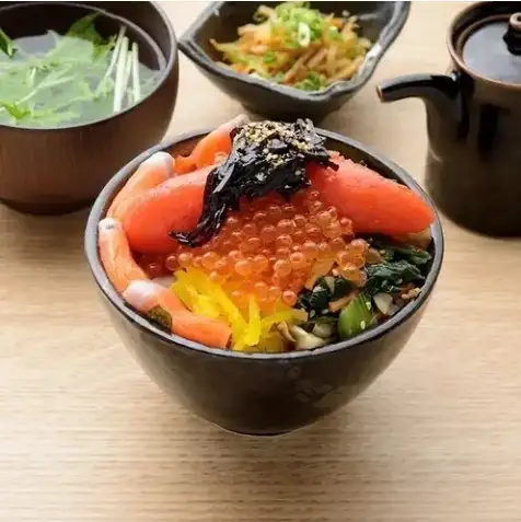 鮭魚明太子飯