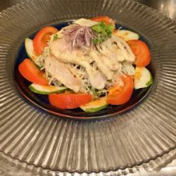 steamed chicken salad